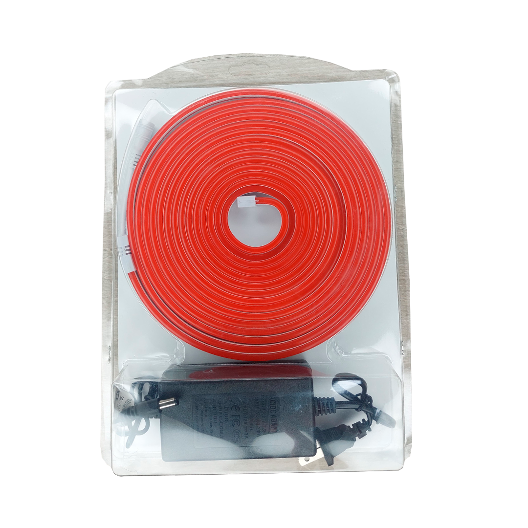 CINTA DE NEÓN ROJA LED 5M 1295